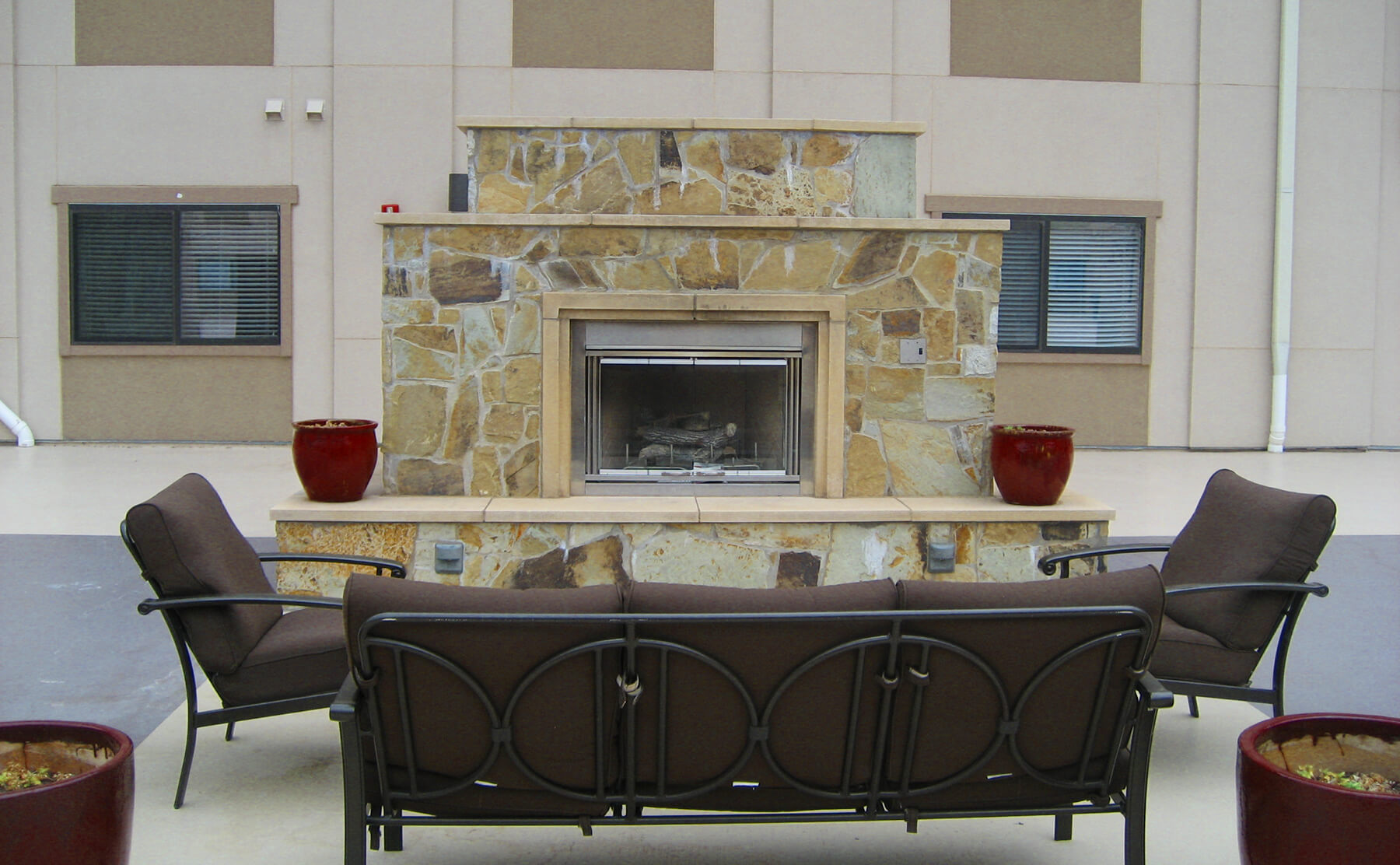 Apartments in McKinney with the Fire Pits